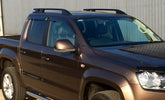 TRADIESCHOICE Bonnet Protector Guard and Weather Shields for VOLKSWAGEN VW Amarok 2010-2022| Complete Protection and Style Package